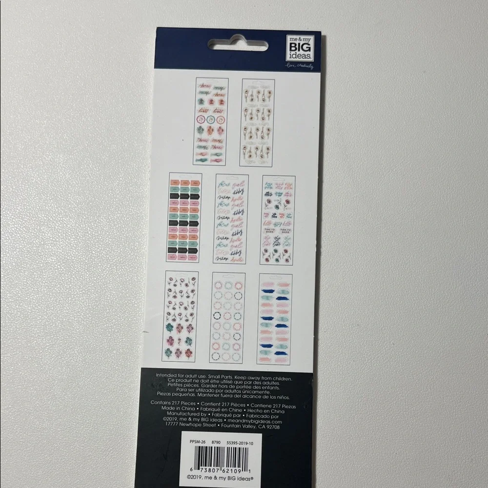 The Happy Planner Year to Shine Sticker Set - Pink, Blue, Gold